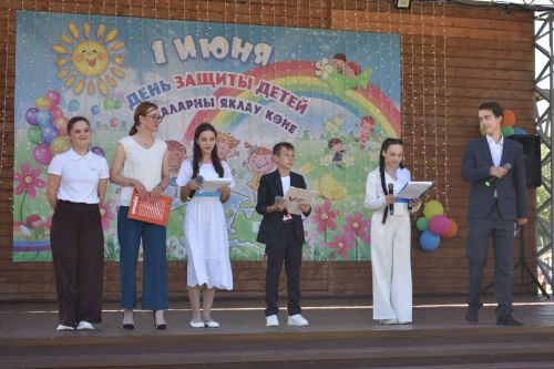 В Кайбицах состоялся детский Сабантуй