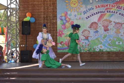В Кайбицах состоялся детский Сабантуй