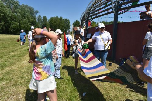 В Кайбицах состоялся детский Сабантуй