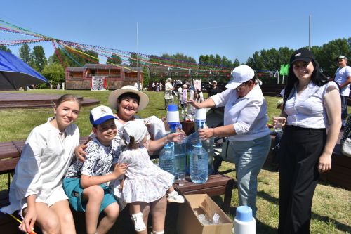 В Кайбицах состоялся детский Сабантуй