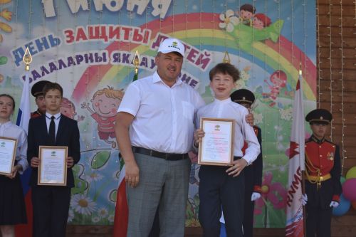 В Кайбицах состоялся детский Сабантуй