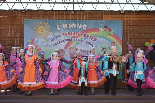 В Кайбицах состоялся детский Сабантуй