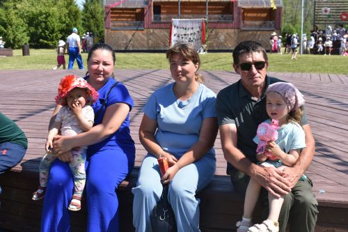 В Кайбицах состоялся детский Сабантуй