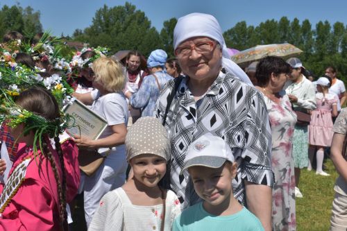 В Кайбицах состоялся детский Сабантуй