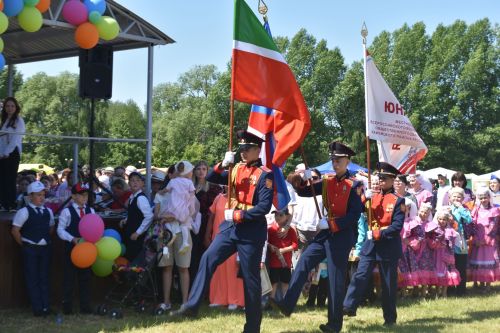 В Кайбицах состоялся детский Сабантуй