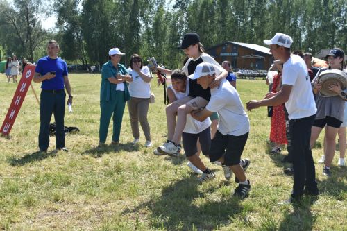 В Кайбицах состоялся детский Сабантуй