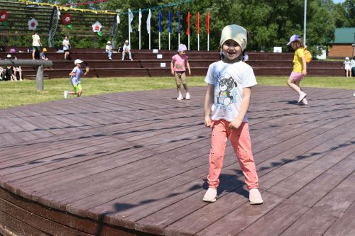 В Кайбицах состоялся детский Сабантуй