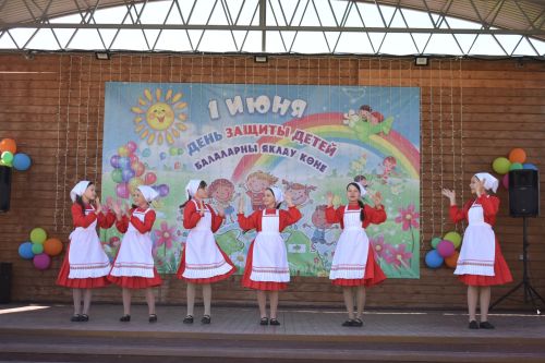 В Кайбицах состоялся детский Сабантуй