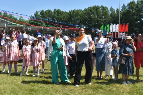 В Кайбицах состоялся детский Сабантуй