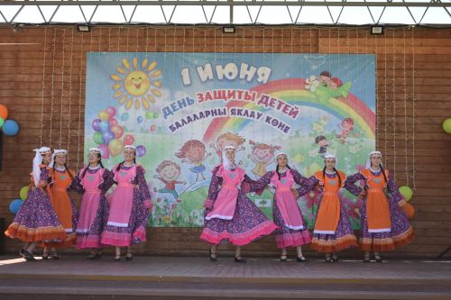 В Кайбицах состоялся детский Сабантуй