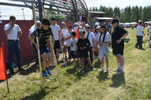 В Кайбицах состоялся детский Сабантуй