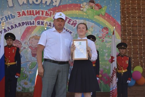 В Кайбицах состоялся детский Сабантуй