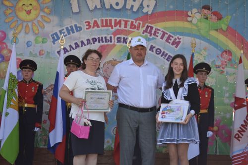 В Кайбицах состоялся детский Сабантуй