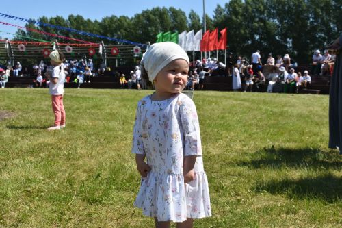 В Кайбицах состоялся детский Сабантуй