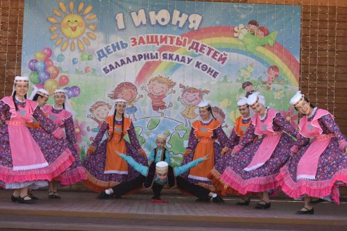 В Кайбицах состоялся детский Сабантуй