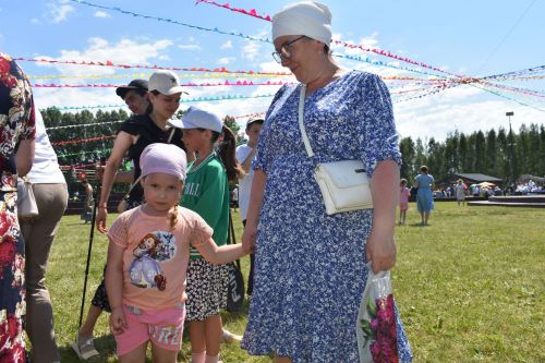 В Кайбицах состоялся детский Сабантуй