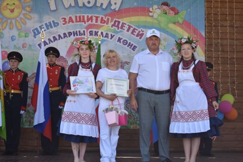 В Кайбицах состоялся детский Сабантуй