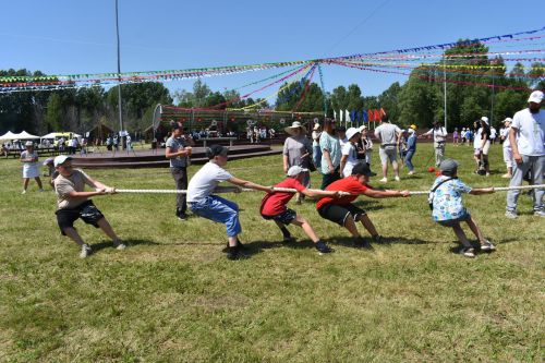 В Кайбицах состоялся детский Сабантуй
