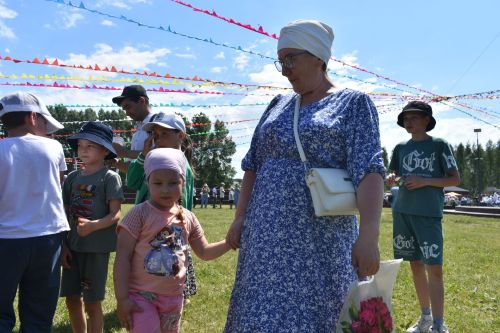 В Кайбицах состоялся детский Сабантуй