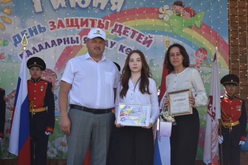 В Кайбицах состоялся детский Сабантуй