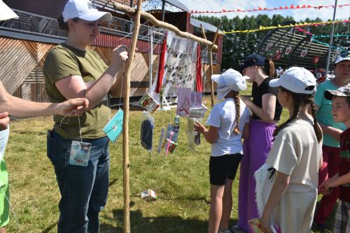 В Кайбицах состоялся детский Сабантуй