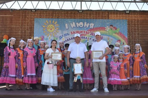 В Кайбицах состоялся детский Сабантуй