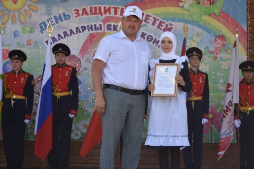 В Кайбицах состоялся детский Сабантуй