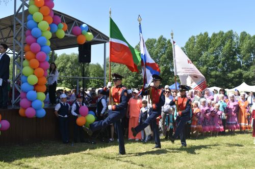 В Кайбицах состоялся детский Сабантуй