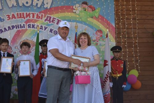 В Кайбицах состоялся детский Сабантуй