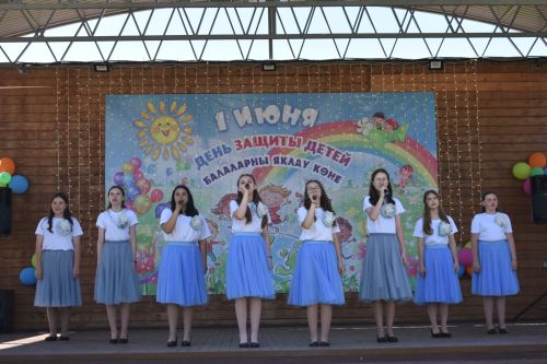 В Кайбицах состоялся детский Сабантуй