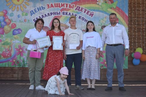 В Кайбицах состоялся детский Сабантуй