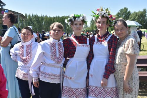 В Кайбицах состоялся детский Сабантуй