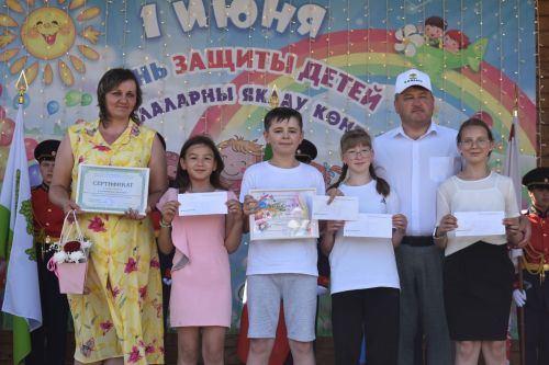 В Кайбицах состоялся детский Сабантуй