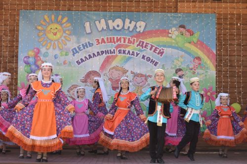 В Кайбицах состоялся детский Сабантуй