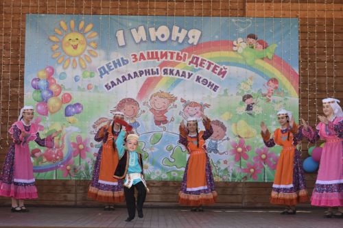 В Кайбицах состоялся детский Сабантуй