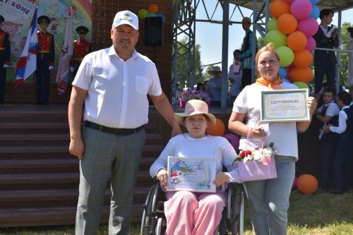 В Кайбицах состоялся детский Сабантуй