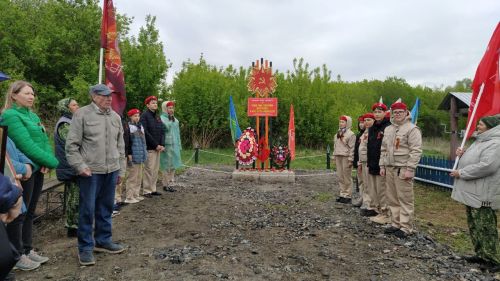 В Нижней Куланге торжественно открыли памятник воинам Великой Отечественной войны