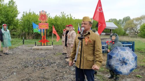В Нижней Куланге торжественно открыли памятник воинам Великой Отечественной войны