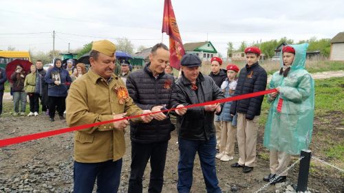 В Нижней Куланге торжественно открыли памятник воинам Великой Отечественной войны