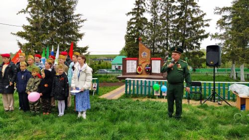 В Нижней Куланге торжественно открыли памятник воинам Великой Отечественной войны