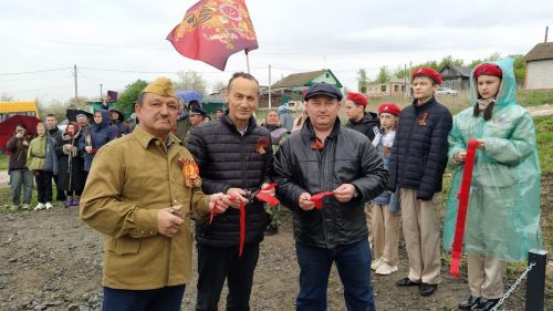 В Нижней Куланге торжественно открыли памятник воинам Великой Отечественной войны