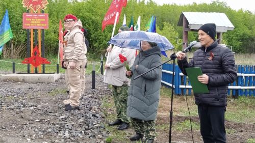 В Нижней Куланге торжественно открыли памятник воинам Великой Отечественной войны
