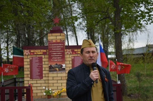 Камыллы авылында яңа һәйкәл ачылды