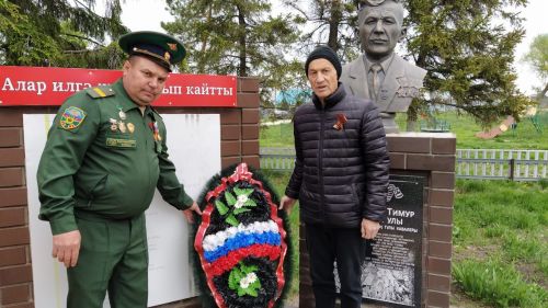 В Нижней Куланге торжественно открыли памятник воинам Великой Отечественной войны