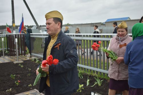 Кушкүл авылында Бөек Җиңүнең 80 еллыгына багышланган митинг үтте