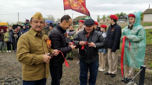 В Нижней Куланге торжественно открыли памятник воинам Великой Отечественной войны