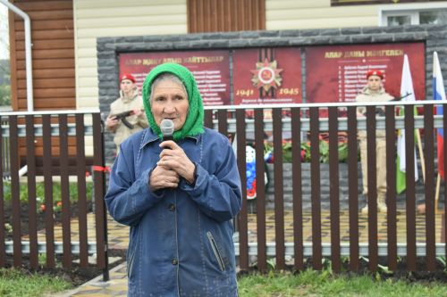 Кушкүл авылында Бөек Җиңүнең 80 еллыгына багышланган митинг үтте