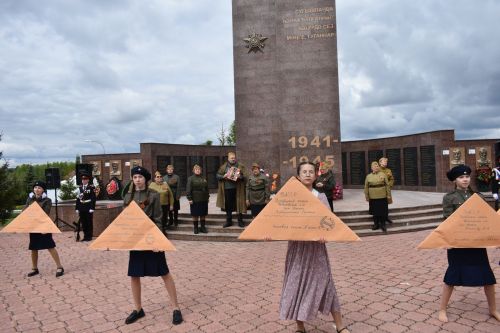 В Кайбицах встретили 80 годовщину Победы