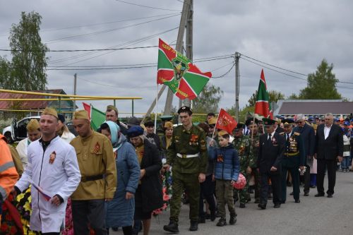 В Кайбицах встретили 80 годовщину Победы