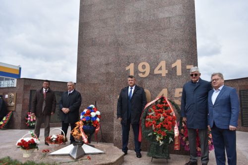 В Кайбицах встретили 80 годовщину Победы